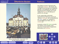 Bildschirm 3: Bild des Rathauses, 131kB