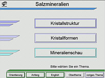 Bildschirm 1: Menauswahl, 17kB