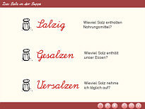 Bildschirm 1: Hauptauswahl, 34kB